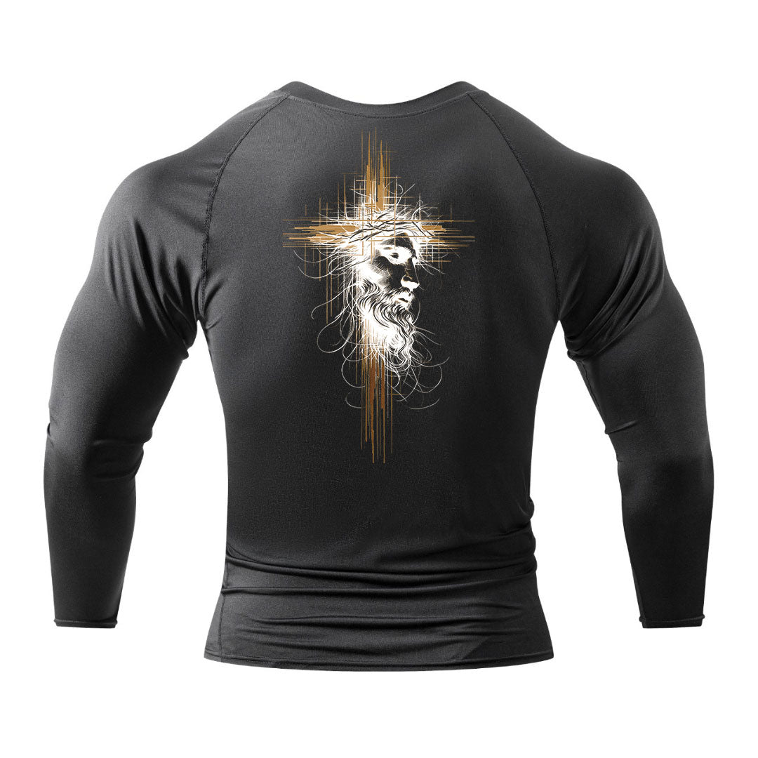 Divine Strength Compression Long Sleeve