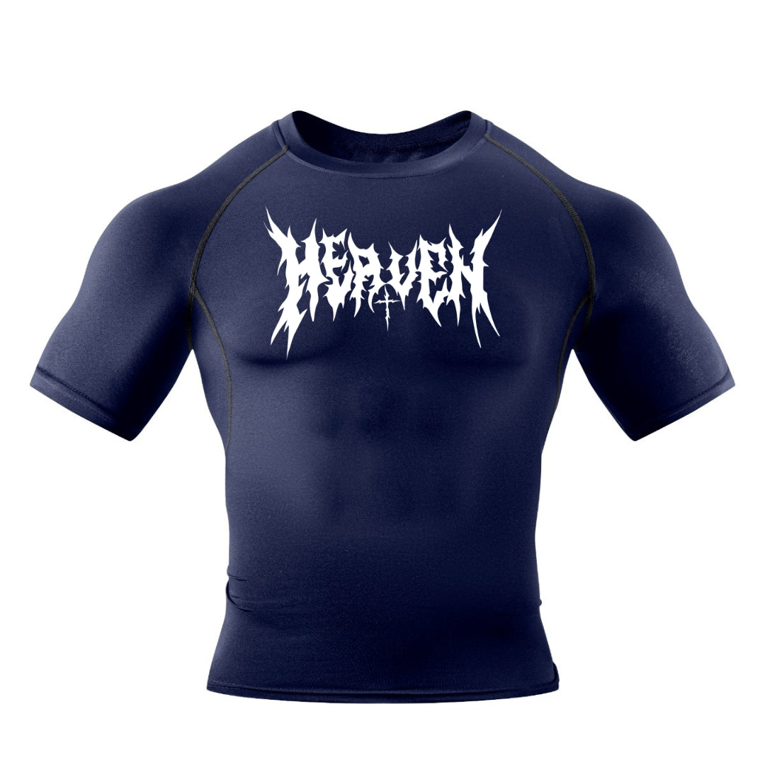 Heaven Print Compression Shirt