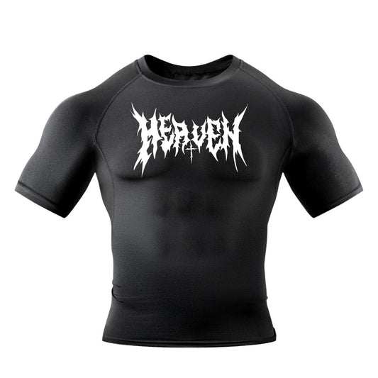 Heaven Print Compression Shirt