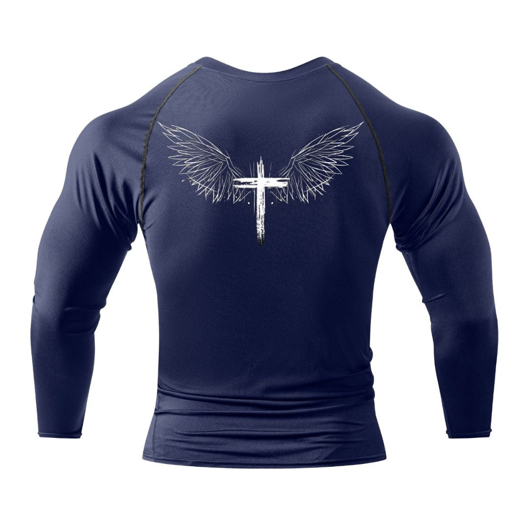 Wings of Faith Compression Long Sleeve