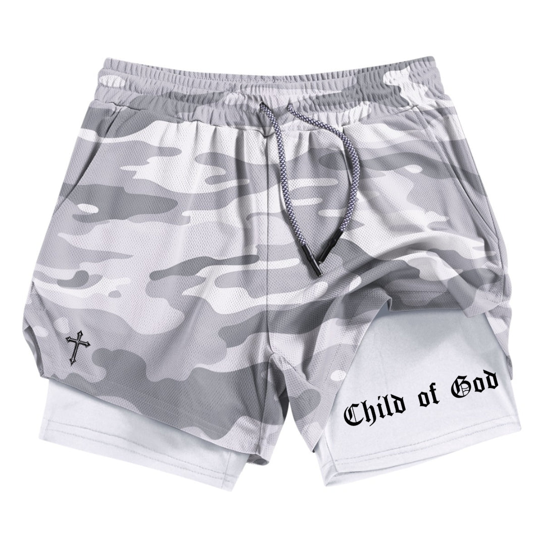 Child of God Gym Shorts