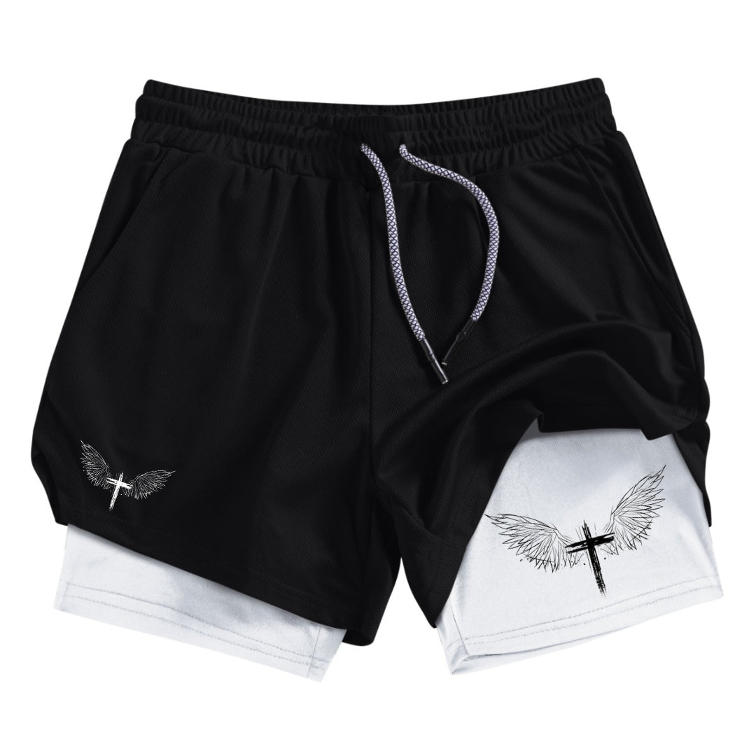 Wings of Faith Gym Shorts