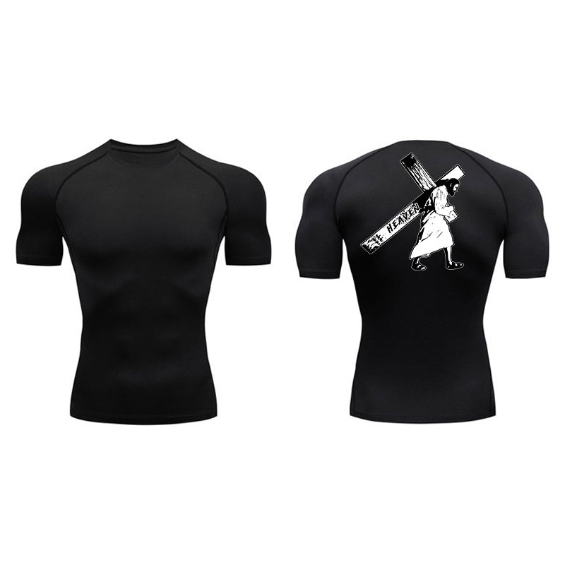 Jesus Cross Compression Shirt