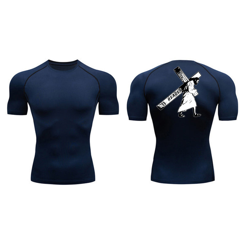 Jesus Cross Compression Shirt