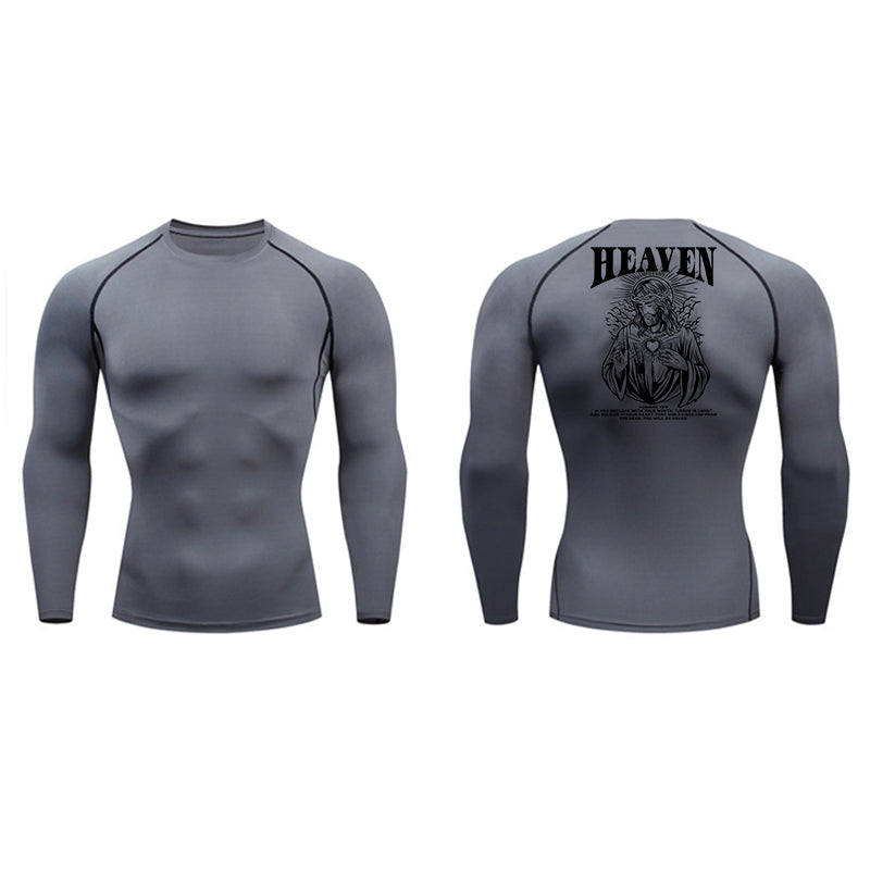 Psalm 46:1 Compression Long Sleeve