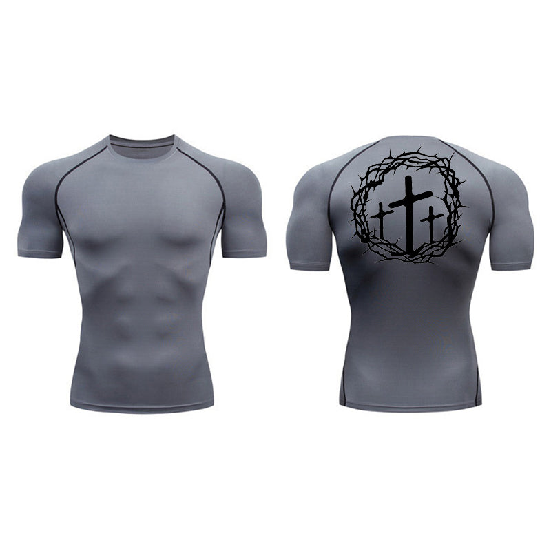 Crown of Faith Compression Shirt