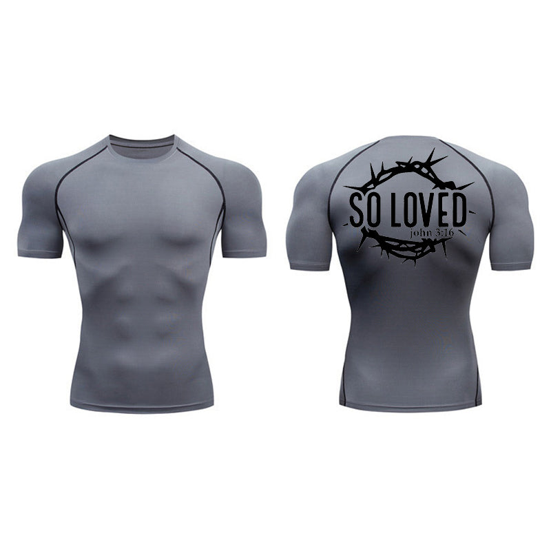 So Loved Compression Shirt