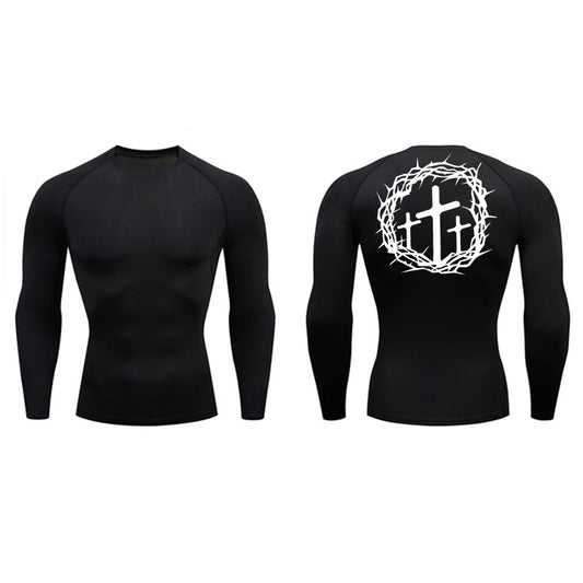 Crown of Faith Compression Long Sleeve