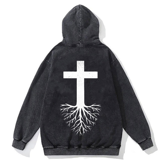 Tree Cross Hoodie